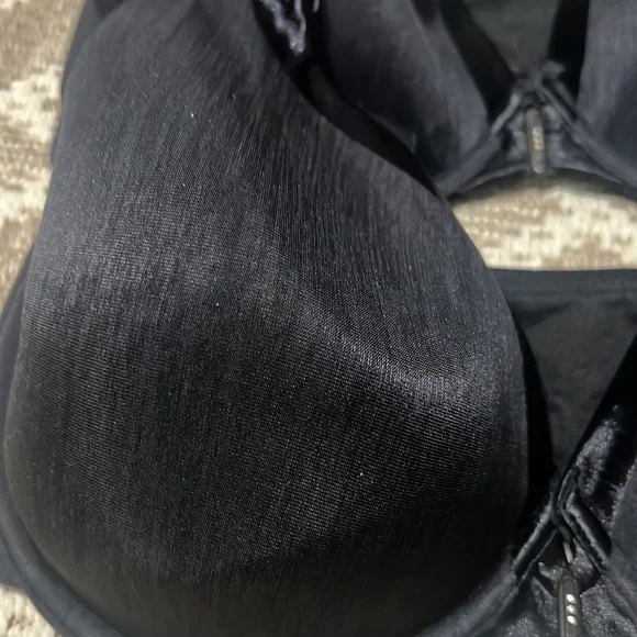 Vanity Fair Black 36DD (36E) style number 75339 front  closure bra set o… - Picture 3 of 12